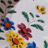 Vallauris ceramic decorative fondue pot