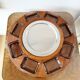 Plateau tournant Lazy Susan, design scandinave des années 60