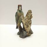 Vintage Hand-Painted Ceramic Woodpecker by Bepi Tay, Italy