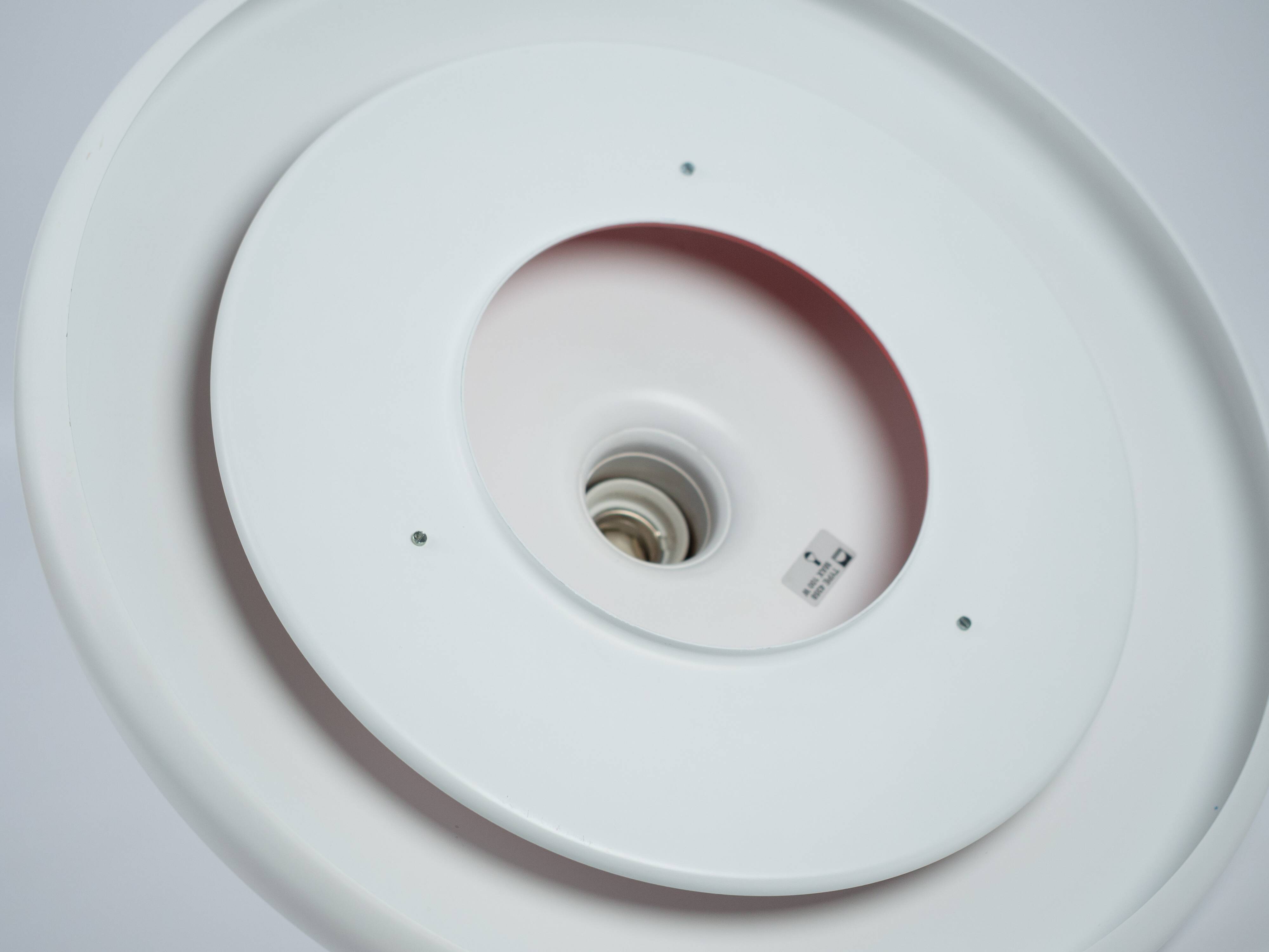 Danish vintage Optima pendant lamp by Hans Due, Fog og Morup, 1973