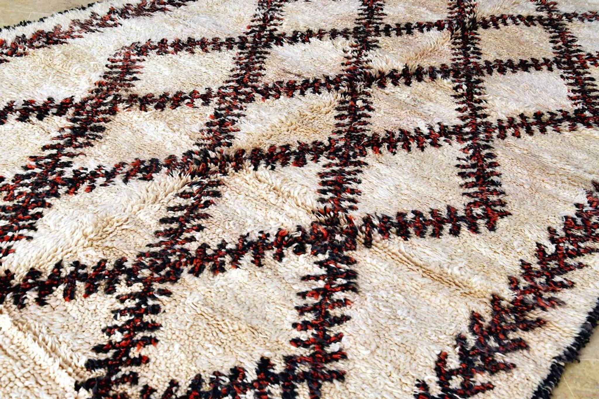 Tapis berbère Marmoucha vintage