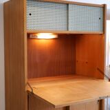 Vintage secretary with compass legs