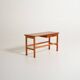 Scandinavian coffee table with drawer, 1960s