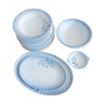 Vaisselle de service par Christineholm Porcelain avec décoration bluebell