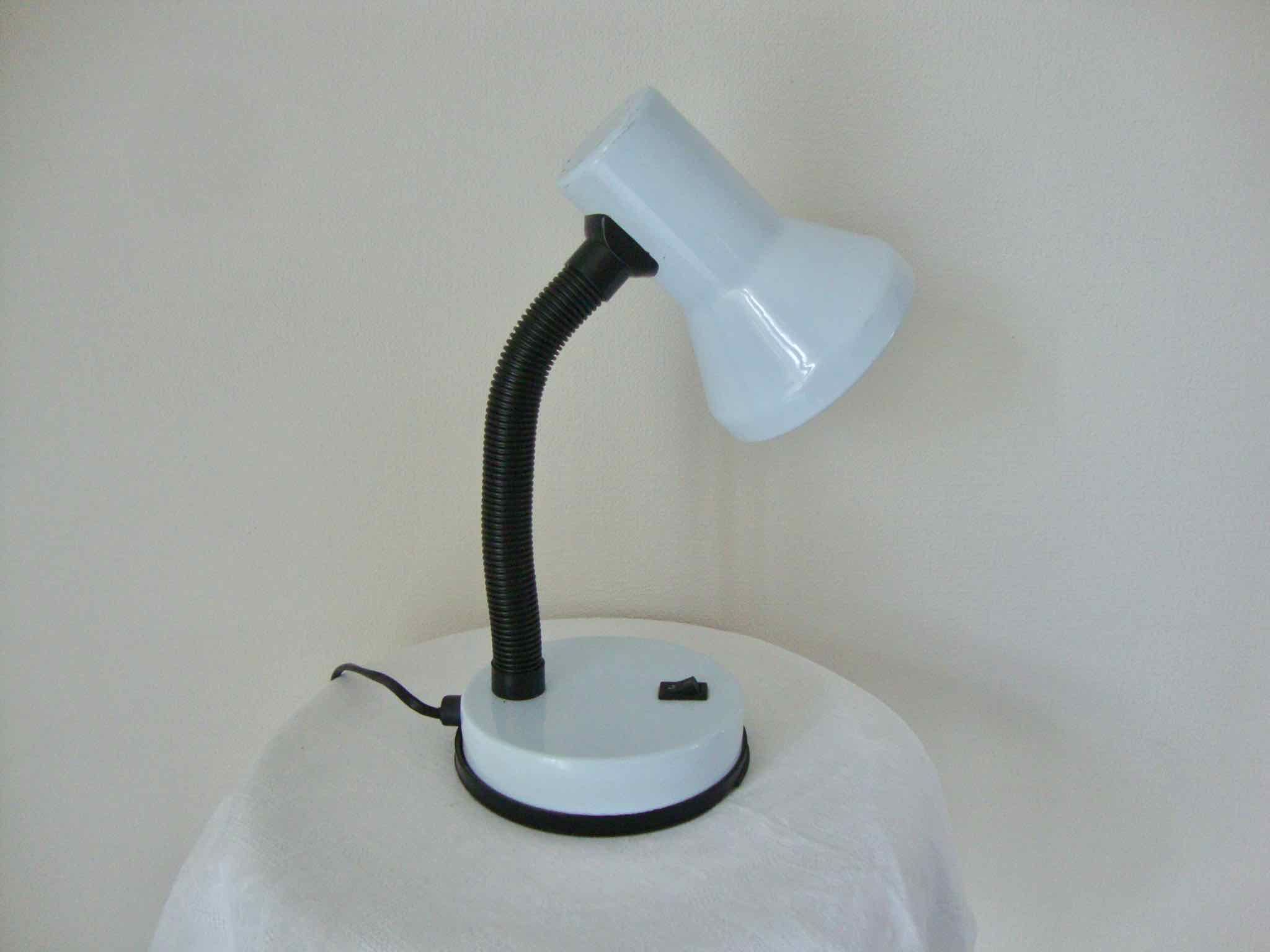 Vintage layette blue office lamp