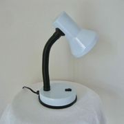 Vintage layette blue office lamp