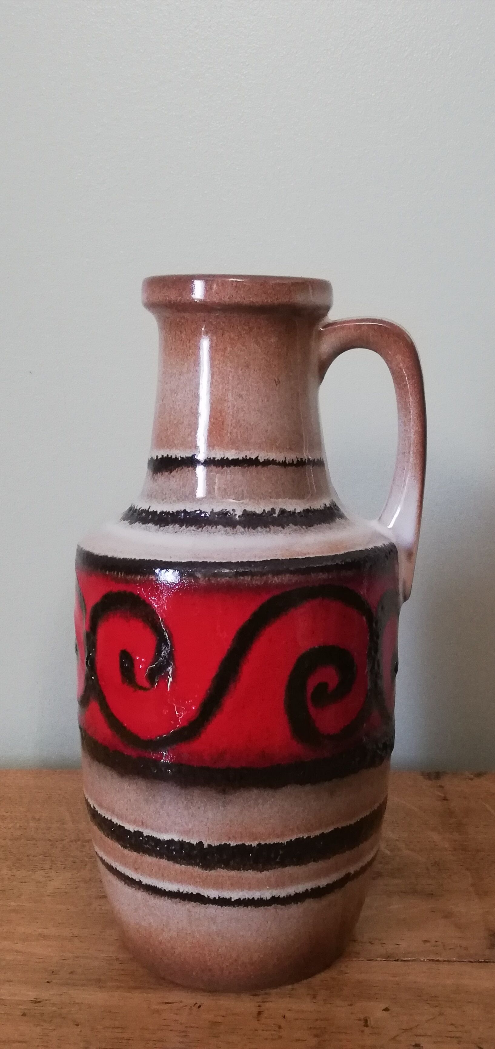 German vase West Germany height 27cm