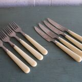 8 couverts vintage