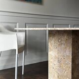 Vintage marble dining table