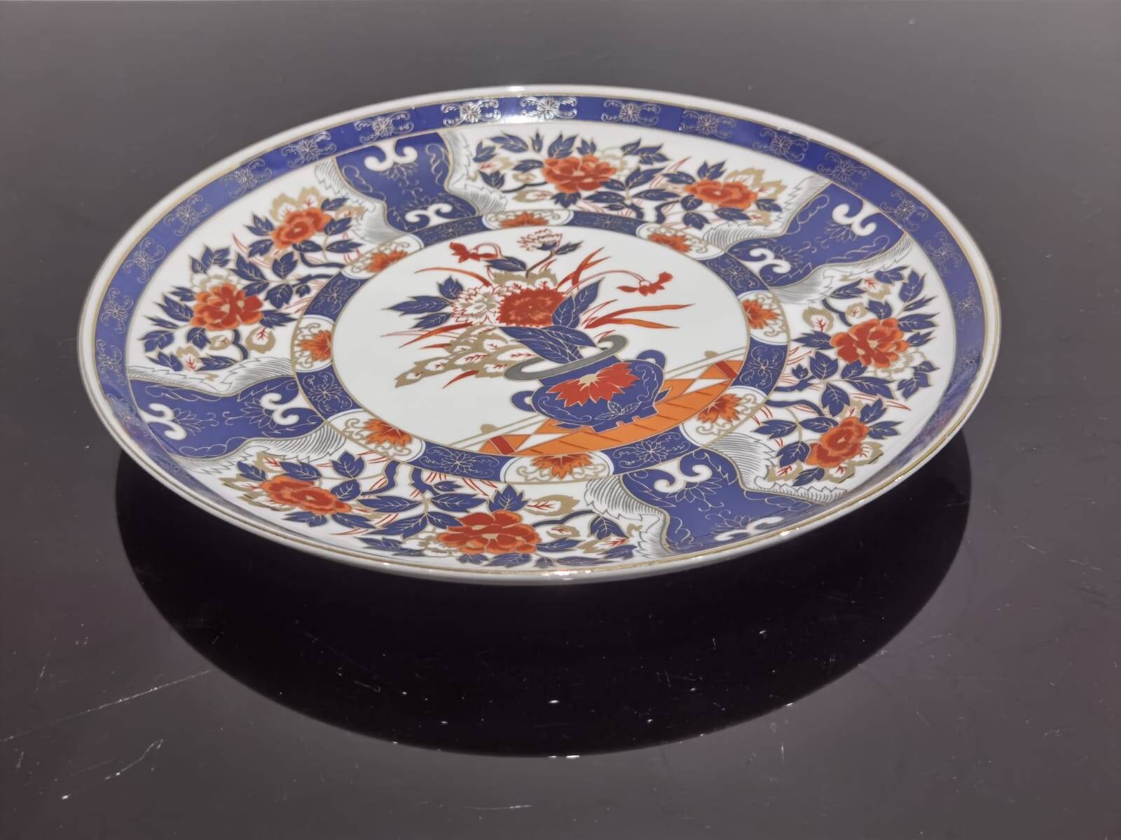 Japanese Porcelain Plate with gilding