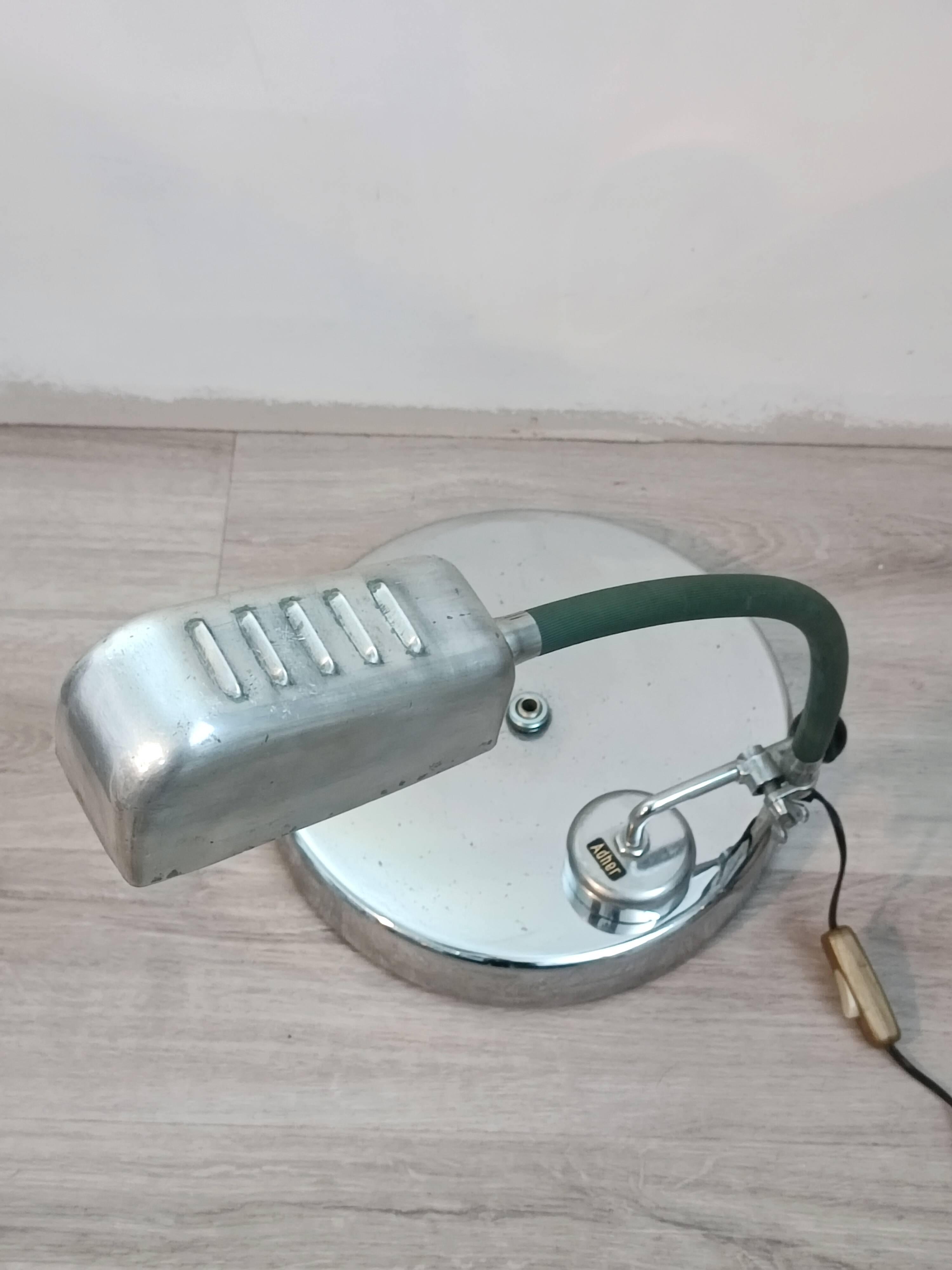 Magnetic industrial lamp by Adher (Jieldé) 1950s