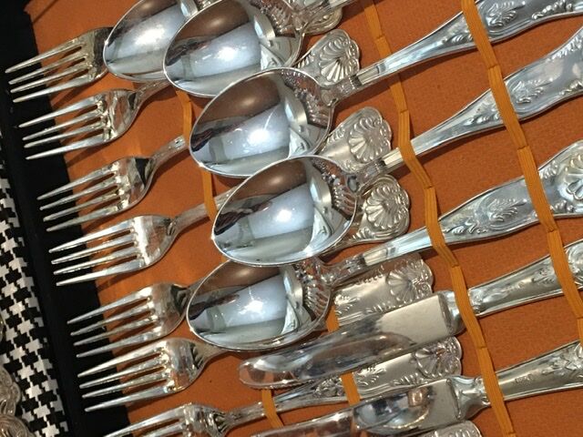 Ménagère complète italienne vintage