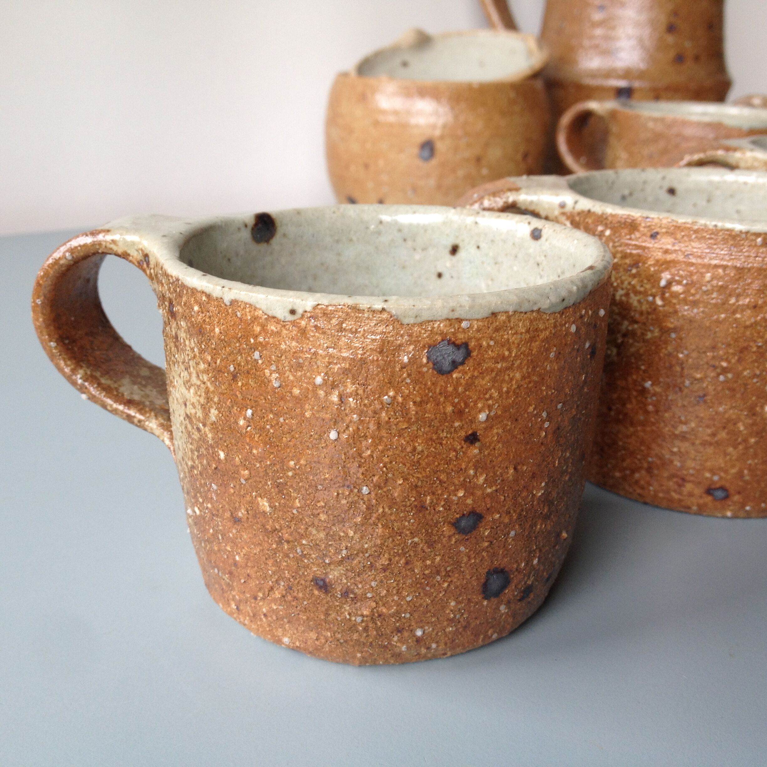 Coffee grog stoneware