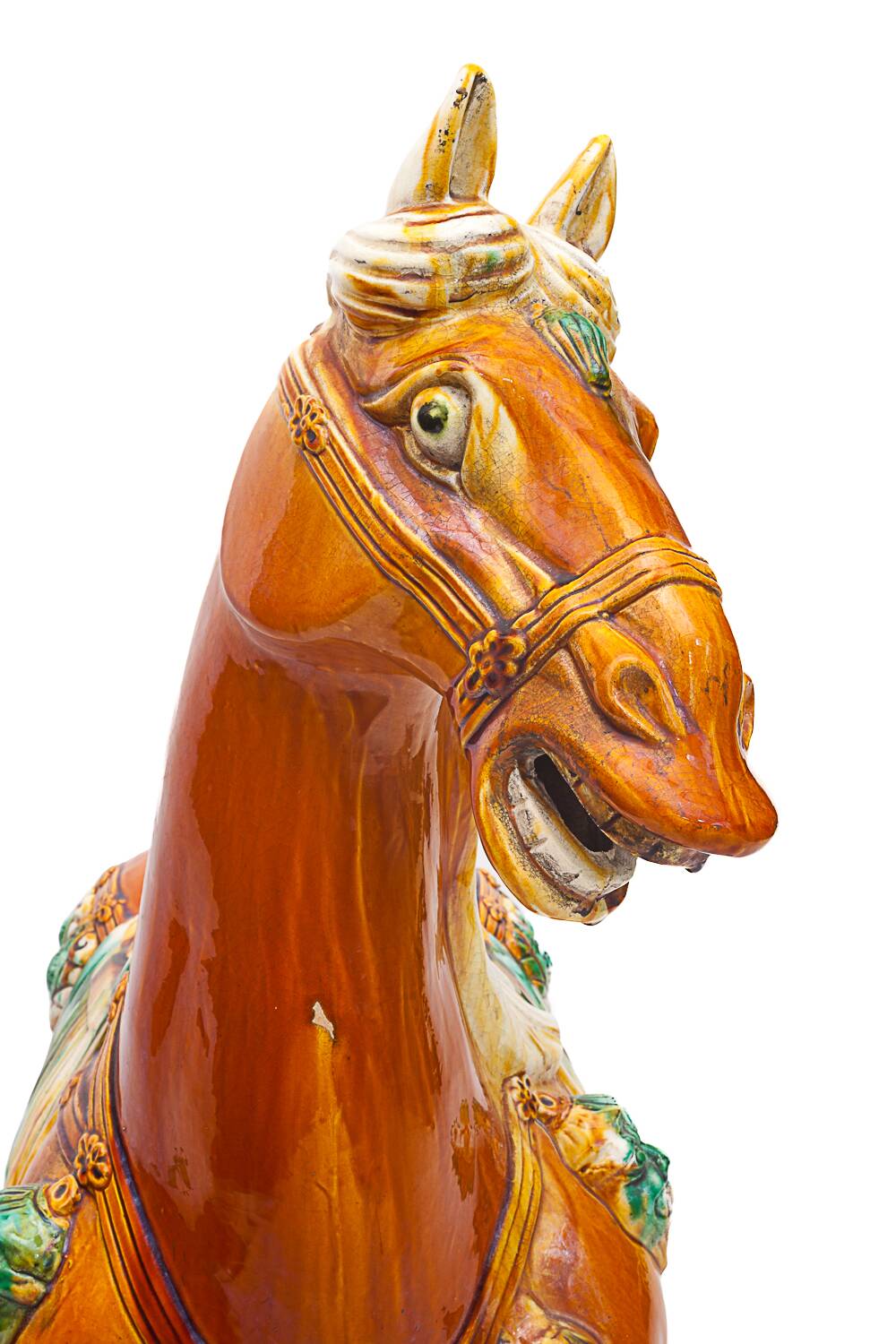 Very large Chinese ceramic horse