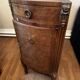 Louis XVI Style Half-Moon Chest of Drawers with Marquetry