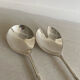 Couverts salade vintage bambou