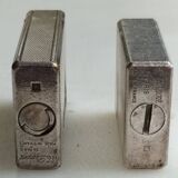 Lot de 2 briquets S.T. Dupont en argent