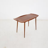 Teak side table with handles by Jens Quistgaard