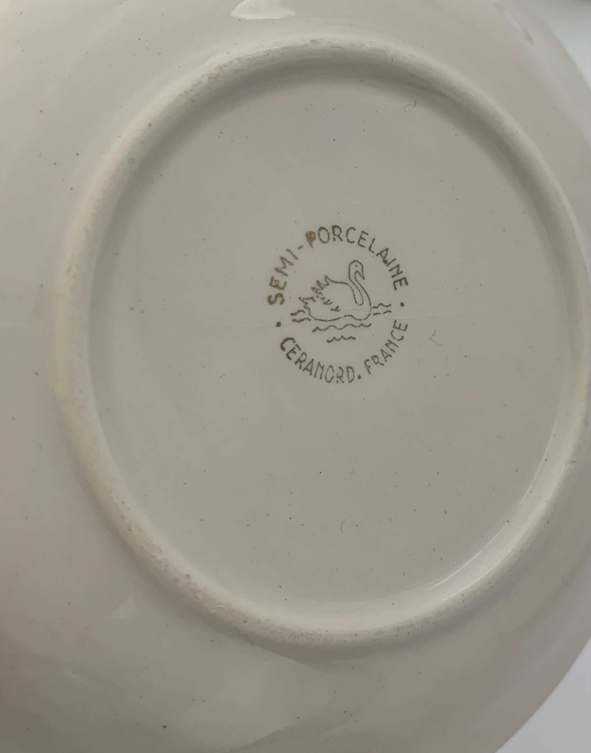 Vintage coffee service, Ceranord, St Amand, France - 1950s