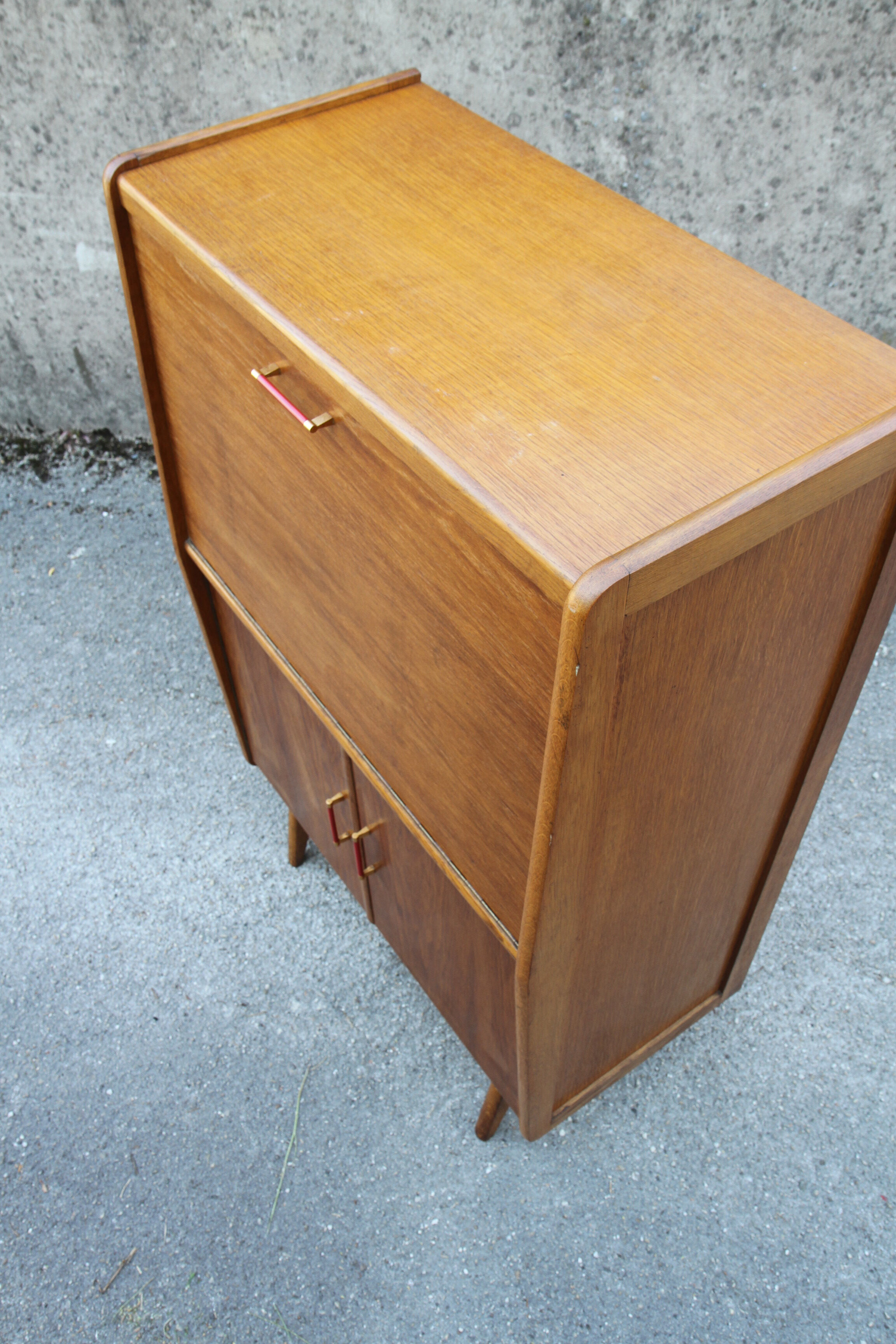 French vintage writing desk of the 1950s