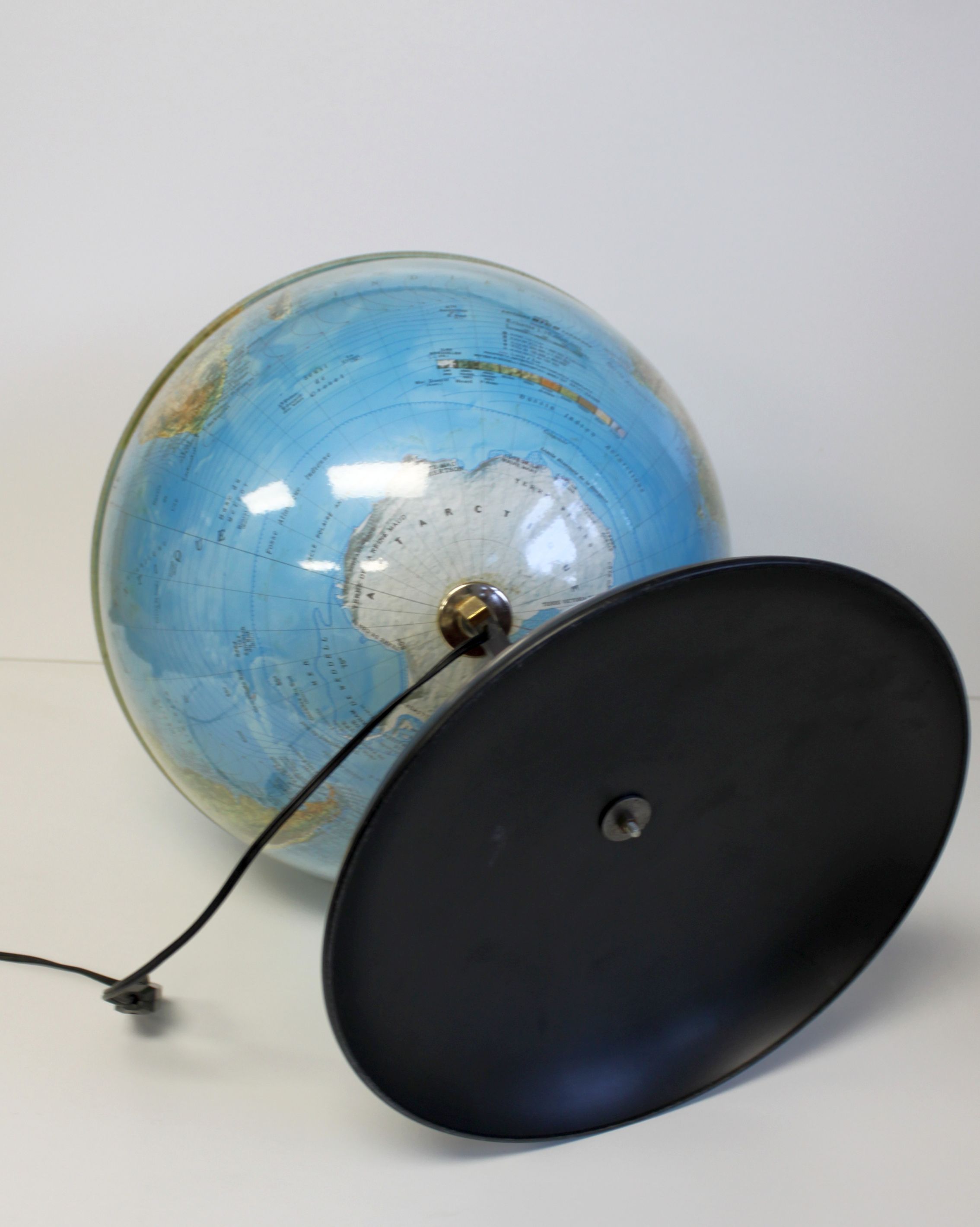Luminous globe, 80's.
