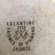 Saint Amand earthenware table bin