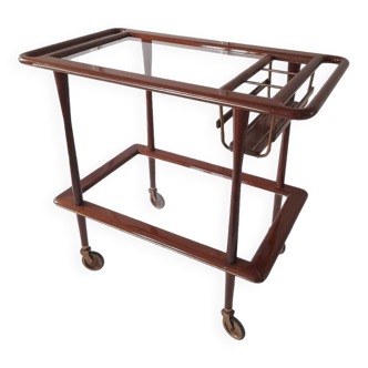 Italian bar trolley or serving cart Cesare Lacca for Cassina 1950s