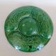 Appetizer Platter Majolica Green Ceramic Leaf Portuguese