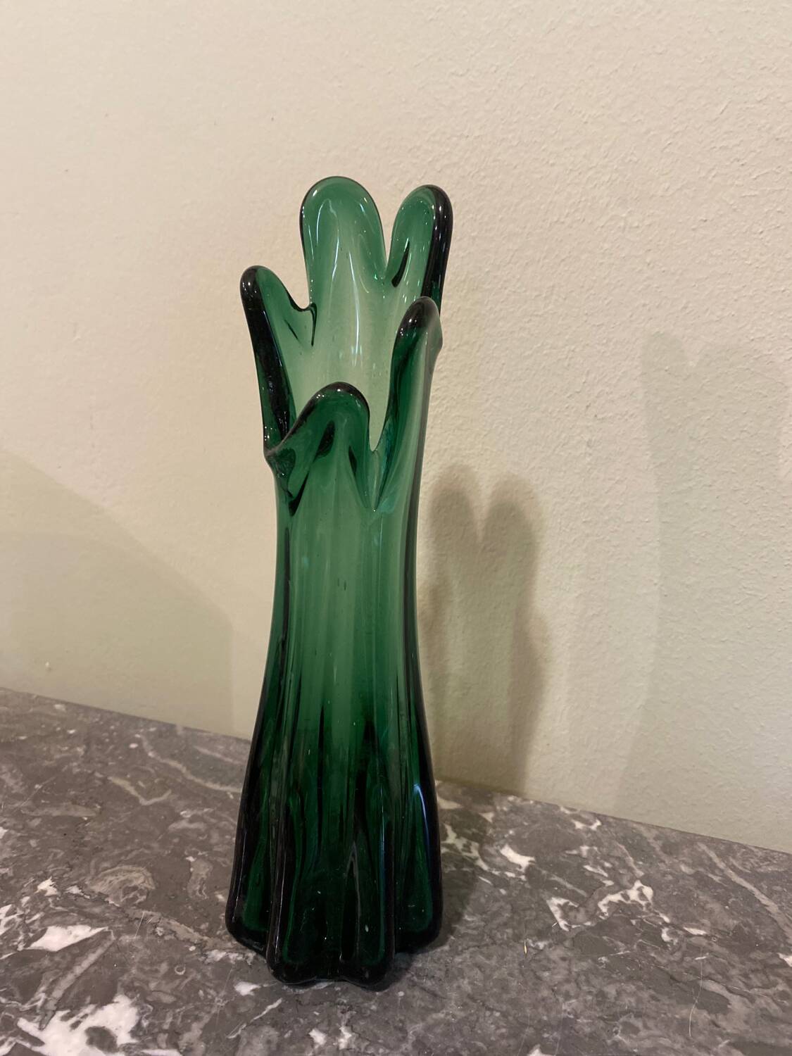 Vintage glass vase
