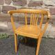 Viennese curved wood desk chair style fischel thonet 1950
