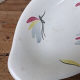 Lot of 2 old ceramic dishes Firminy Salins France