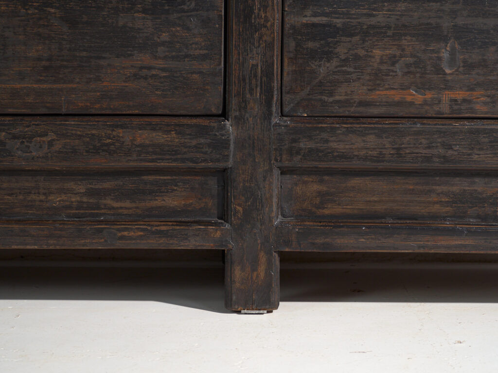 Antique buffet painted in elm wood – China, circa 1930
