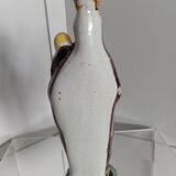 Virgin and Child in polychrome earthenware, 18th century, Nevers