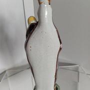 Virgin and Child in polychrome earthenware, 18th century, Nevers