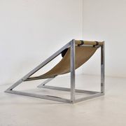 Italian Mies Lounge Chair by Archizoom for Poltronova, 1960s