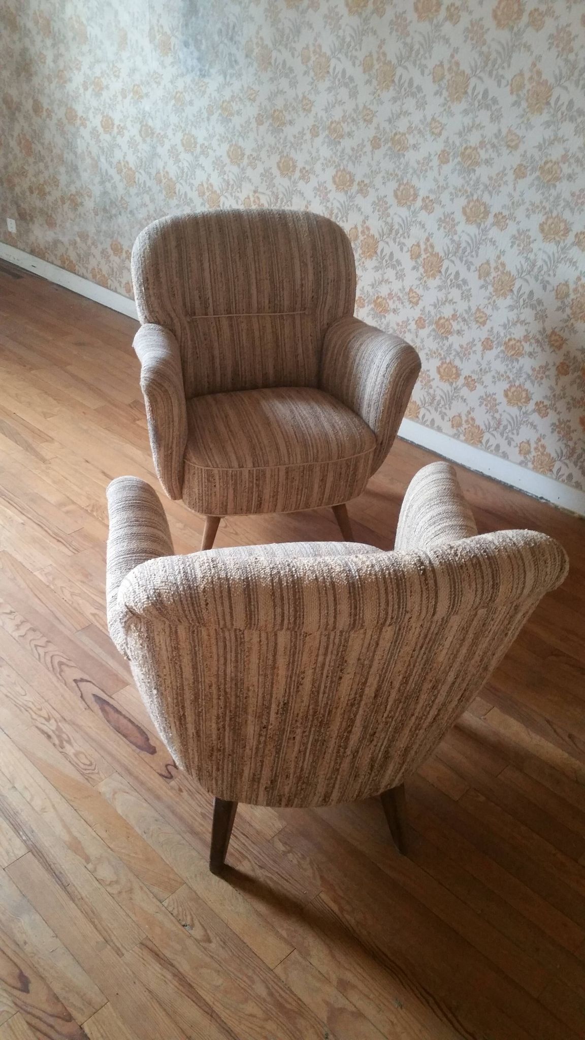 Fauteuil organique des années 50