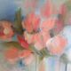 Impressionist still life with flowers, oil on canvas signed and framed