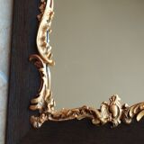 Black and gold mirror