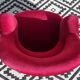 2 antique toad armchairs in red velvet