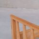 Guillerme et Chambron French Mid-Century Oak Single Bed