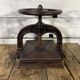 Old printing press