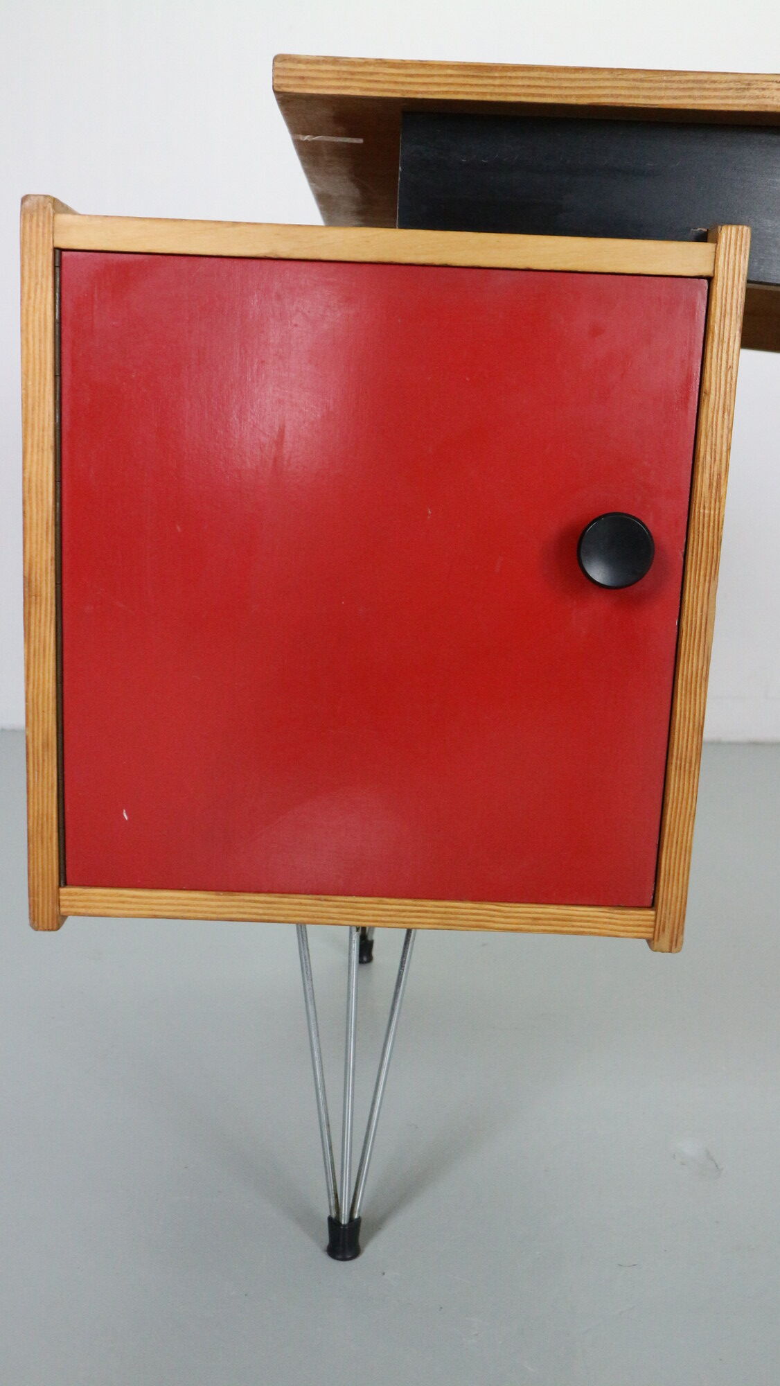 Cees Braakman Desk for Pastoe with Hairpin Legs, 1950 Dutch Design