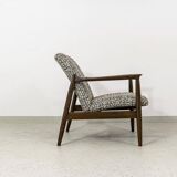 Vintage armchair GFM-64 by Edmund Homa, GFM, Poland, 1960s