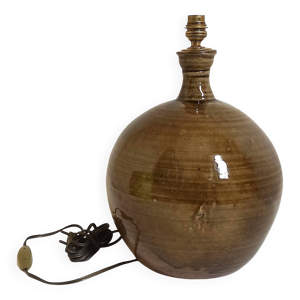 Lampe émaillé signée