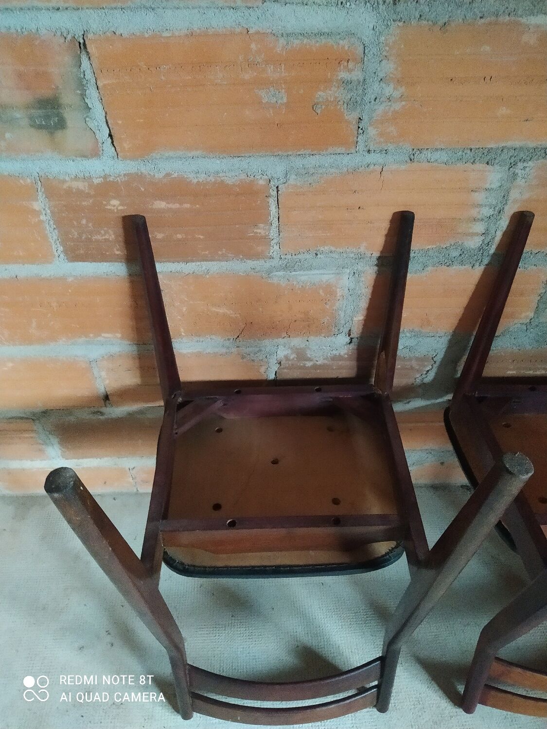 Lot de 2 chaises scandinave vintage