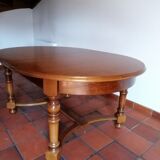 Solid wood dining table