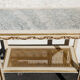 Italian console marble tray