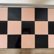 Table basse damier