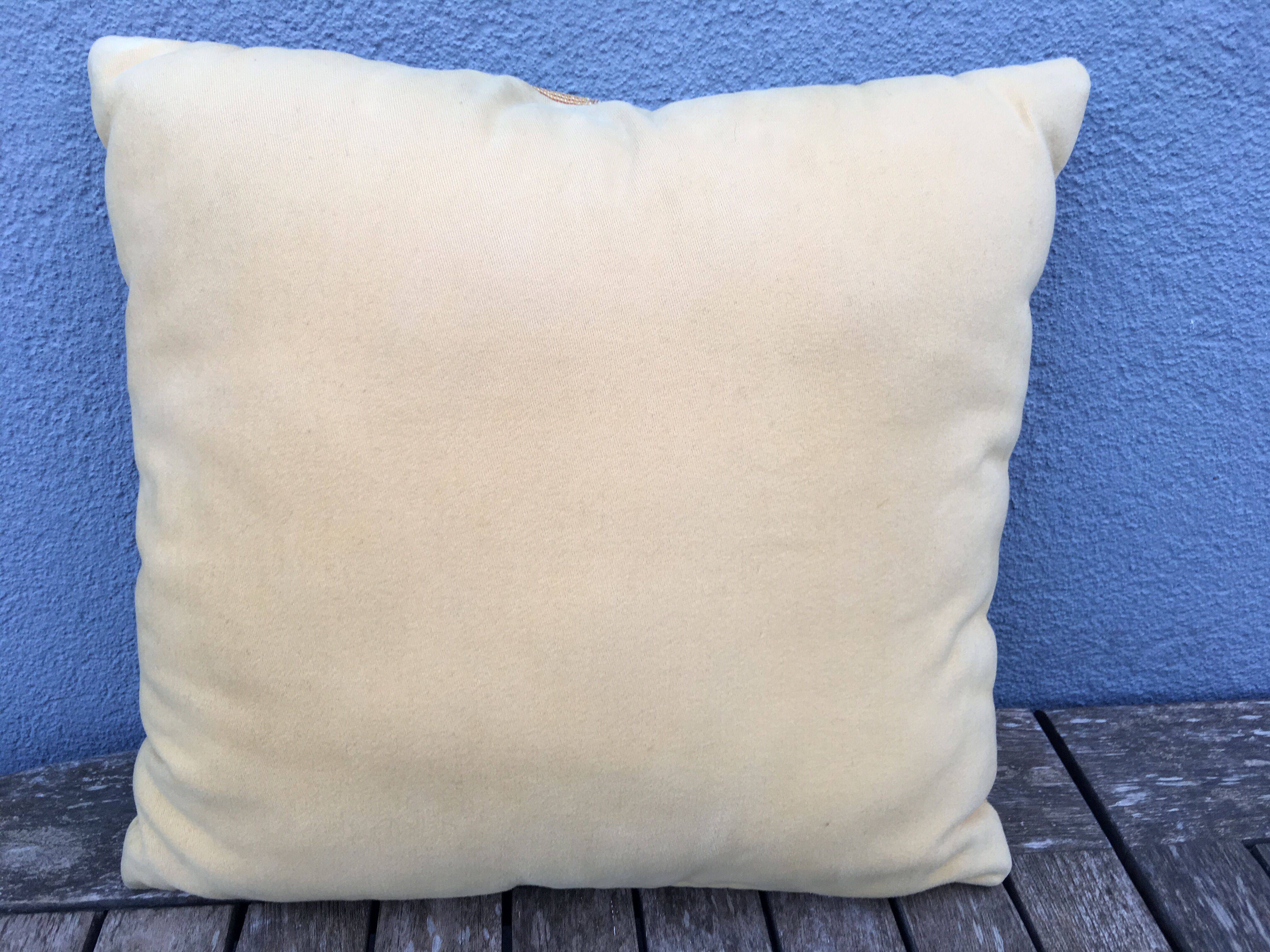 Jules Pansu vintage tapestry cushion