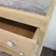 Commode vintage en bois brut